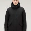 Woolrich Cappotto Barrow Mac In Tech Softshell - Uomo - Nero -Offerta Economica Vestiario CFWOOU0792MRUT3496 100
