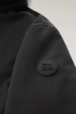 Woolrich Cappotto Barrow Mac In Tech Softshell - Uomo - Nero -Offerta Economica Vestiario CFWOOU0792MRUT3496 100 7