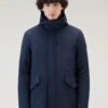 Woolrich Cappotto Barrow Mac In Tech Softshell - Uomo - Blu -Offerta Economica Vestiario CFWOOU0792MRUT3496 3989