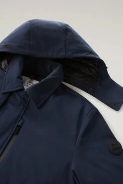 Woolrich Cappotto Barrow Mac In Tech Softshell - Uomo - Blu 20 Woolrich Cappotto Barrow Mac In Tech Softshell - Uomo - Blu -Offerta Economica Vestiario CFWOOU0792MRUT3496 3989 7