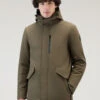 Woolrich Cappotto Barrow Mac In Tech Softshell - Uomo - Verde -Offerta Economica Vestiario CFWOOU0792MRUT3496 614