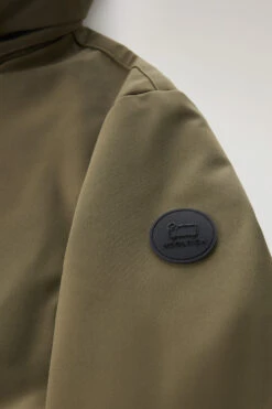 Woolrich Cappotto Barrow Mac In Tech Softshell - Uomo - Verde -Offerta Economica Vestiario CFWOOU0792MRUT3496 614 8