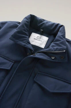 Woolrich Giacca Field In Tech Softshell - Uomo - Blu -Offerta Economica Vestiario CFWOOU0793MRUT3496 3989 5