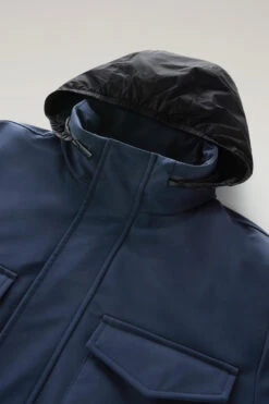 Woolrich Giacca Field In Tech Softshell - Uomo - Blu -Offerta Economica Vestiario CFWOOU0793MRUT3496 3989 6