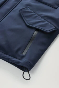 Woolrich Giacca Field In Tech Softshell - Uomo - Blu -Offerta Economica Vestiario CFWOOU0793MRUT3496 3989 8