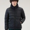 Woolrich Piumino Lobster In Nylon Crinkle - Uomo - Nero