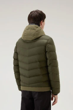 Woolrich Piumino Lobster In Nylon Crinkle - Uomo - Verde -Offerta Economica Vestiario CFWOOU0794MRUT3069 614 2