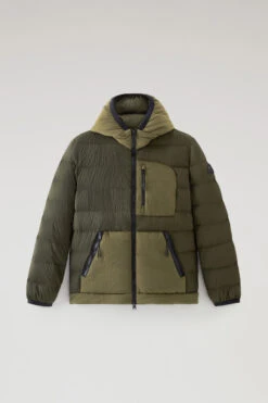 Woolrich Piumino Lobster In Nylon Crinkle - Uomo - Verde -Offerta Economica Vestiario CFWOOU0794MRUT3069 614 4