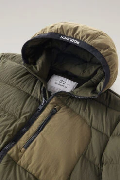 Woolrich Piumino Lobster In Nylon Crinkle - Uomo - Verde -Offerta Economica Vestiario CFWOOU0794MRUT3069 614 5