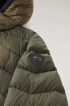 Woolrich Piumino Lobster In Nylon Crinkle - Uomo - Verde -Offerta Economica Vestiario CFWOOU0794MRUT3069 614 6