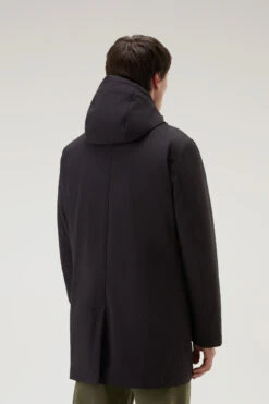 Woolrich Cappotto 3 In 1 In Nylon Elasticizzato Con Giacca Trapuntata Removibile - Uomo - Nero -Offerta Economica Vestiario CFWOOU0796MRUT3339 100 2
