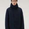 Woolrich Cappotto 3 In 1 In Nylon Elasticizzato Con Giacca Trapuntata Removibile - Uomo - Blu -Offerta Economica Vestiario CFWOOU0796MRUT3339 3989