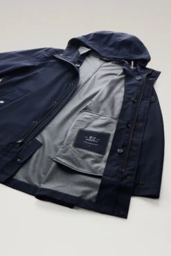 Woolrich Cappotto 3 In 1 In Nylon Elasticizzato Con Giacca Trapuntata Removibile - Uomo - Blu 26 Woolrich Cappotto 3 In 1 In Nylon Elasticizzato Con Giacca Trapuntata Removibile - Uomo - Blu -Offerta Economica Vestiario CFWOOU0796MRUT3339 3989 11