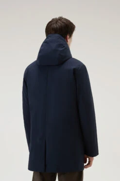 Woolrich Cappotto 3 In 1 In Nylon Elasticizzato Con Giacca Trapuntata Removibile - Uomo - Blu 17 Woolrich Cappotto 3 In 1 In Nylon Elasticizzato Con Giacca Trapuntata Removibile - Uomo - Blu -Offerta Economica Vestiario CFWOOU0796MRUT3339 3989 2