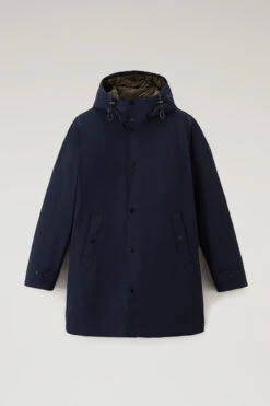Woolrich Cappotto 3 In 1 In Nylon Elasticizzato Con Giacca Trapuntata Removibile - Uomo - Blu 19 Woolrich Cappotto 3 In 1 In Nylon Elasticizzato Con Giacca Trapuntata Removibile - Uomo - Blu -Offerta Economica Vestiario CFWOOU0796MRUT3339 3989 4