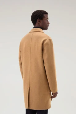 Woolrich Cappotto In Misto Lana Riciclata Manteco - Uomo - Marrone -Offerta Economica Vestiario CFWOOU0821MRUT3518 734 2