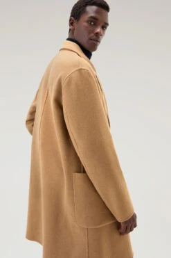 Woolrich Cappotto In Misto Lana Riciclata Manteco - Uomo - Marrone -Offerta Economica Vestiario CFWOOU0821MRUT3518 734 3