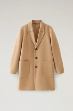 Woolrich Cappotto In Misto Lana Riciclata Manteco - Uomo - Marrone -Offerta Economica Vestiario CFWOOU0821MRUT3518 734 4