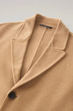 Woolrich Cappotto In Misto Lana Riciclata Manteco - Uomo - Marrone -Offerta Economica Vestiario CFWOOU0821MRUT3518 734 5