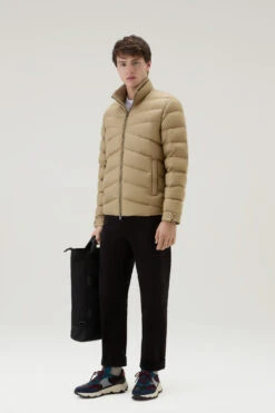 Woolrich Piumino Sundance Trapuntato In Microfibra - Uomo - Marrone -Offerta Economica Vestiario CFWOOU0843MRUT2635 7389 1