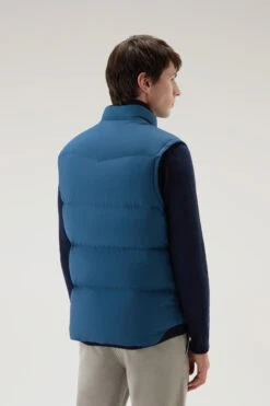 Woolrich Gilet Aleutian Trapuntato In Nylon Taslan - Uomo - Blu -Offerta Economica Vestiario CFWOOU0854MRUT3077 31093 2