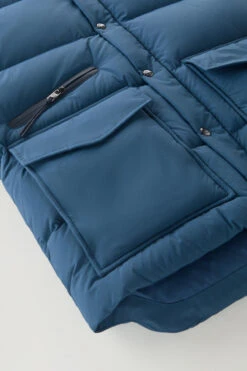Woolrich Gilet Aleutian Trapuntato In Nylon Taslan - Uomo - Blu -Offerta Economica Vestiario CFWOOU0854MRUT3077 31093 7