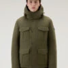 Woolrich Giacca Field Aleutian In Nylon Taslan Con Cappuccio Removibile - Uomo - Verde 2 Woolrich Giacca Field Aleutian In Nylon Taslan Con Cappuccio Removibile - Uomo - Verde -Offerta Economica Vestiario CFWOOU0855MRUT3077 614