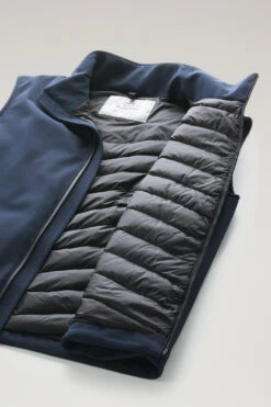 Woolrich Gilet Imbottito In Tech Softshell - Uomo - Blu -Offerta Economica Vestiario CFWOOU0857MRUT3496 3989 8