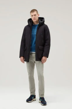 Woolrich Parka In Tech Softshell - Uomo - Nero -Offerta Economica Vestiario CFWOOU0859MRUT3496 100 1