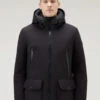 Woolrich Parka In Tech Softshell - Uomo - Nero -Offerta Economica Vestiario CFWOOU0859MRUT3496 100