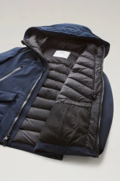 Woolrich Parka In Tech Softshell - Uomo - Blu -Offerta Economica Vestiario CFWOOU0859MRUT3496 3989 10