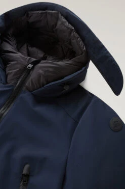 Woolrich Parka In Tech Softshell - Uomo - Blu -Offerta Economica Vestiario CFWOOU0859MRUT3496 3989 6