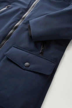 Woolrich Parka In Tech Softshell - Uomo - Blu -Offerta Economica Vestiario CFWOOU0859MRUT3496 3989 8