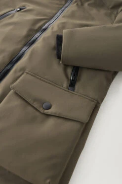 Woolrich Parka In Tech Softshell - Uomo - Verde -Offerta Economica Vestiario CFWOOU0859MRUT3496 614 8