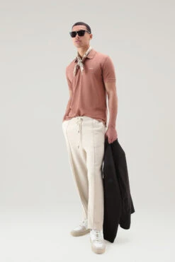 Woolrich Polo Mackinack Tinta In Capo In Piqué Di Cotone Elasticizzato - Uomo - Marrone 11 Woolrich Polo Mackinack Tinta In Capo In Piqué Di Cotone Elasticizzato - Uomo - Marrone -Offerta Economica Vestiario CFWOPO0035MRUT1483 797 1