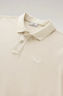 Woolrich Polo Mackinack Tinta In Capo In Piqué Di Cotone Elasticizzato - Uomo - Bianco 15 Woolrich Polo Mackinack Tinta In Capo In Piqué Di Cotone Elasticizzato - Uomo - Bianco -Offerta Economica Vestiario CFWOPO0035MRUT1483 8743 5