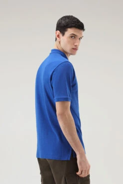 Woolrich Polo In Piqué Di Puro Cotone - Uomo - Blu 12 Woolrich Polo In Piqué Di Puro Cotone - Uomo - Blu -Offerta Economica Vestiario CFWOPO0048MRUT2931 31069 2