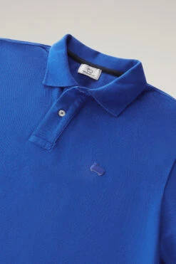 Woolrich Polo In Piqué Di Puro Cotone - Uomo - Blu 15 Woolrich Polo In Piqué Di Puro Cotone - Uomo - Blu -Offerta Economica Vestiario CFWOPO0048MRUT2931 31069 5