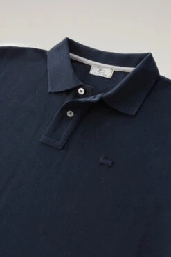 Woolrich Polo In Piqué Di Puro Cotone - Uomo - Blu 15 Woolrich Polo In Piqué Di Puro Cotone - Uomo - Blu -Offerta Economica Vestiario CFWOPO0048MRUT2931 3989 5