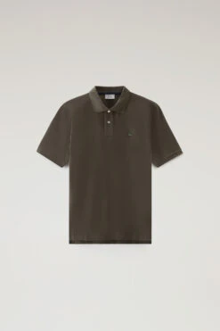 Woolrich Polo In Piqué Di Puro Cotone - Uomo - Verde -Offerta Economica Vestiario CFWOPO0048MRUT2931 614 4