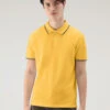 Woolrich Polo Monterey In Piqué Di Cotone Elasticizzato - Uomo - Giallo 2 Woolrich Polo Monterey In Piqué Di Cotone Elasticizzato - Uomo - Giallo -Offerta Economica Vestiario CFWOPO0053MRUT2932 2165