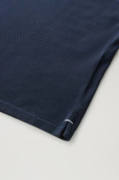 Woolrich Polo Monterey In Piqué Di Cotone Elasticizzato - Uomo - Blu -Offerta Economica Vestiario CFWOPO0053MRUT2932 3989 7