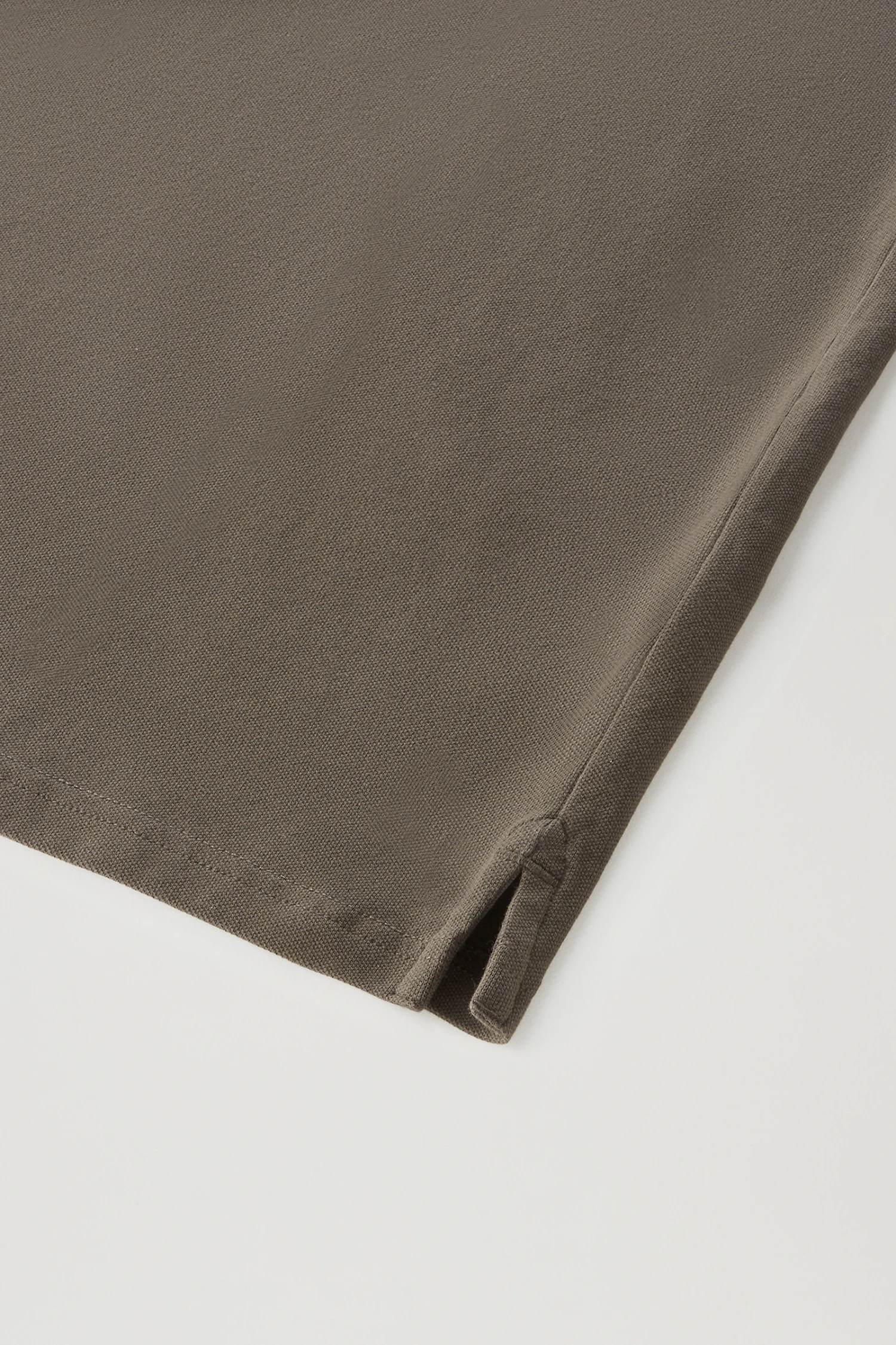 Woolrich Polo Monterey In Piqué Di Cotone Elasticizzato - Uomo - Verde 9 Woolrich Polo Monterey In Piqué Di Cotone Elasticizzato - Uomo - Verde - immagine 7