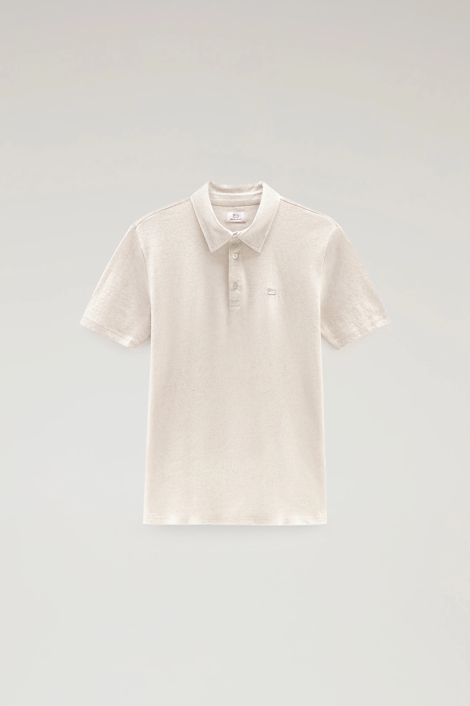 Woolrich Polo In Misto Cotone E Lino - Uomo - Beige 7 Woolrich Polo In Misto Cotone E Lino - Uomo - Beige - immagine 5