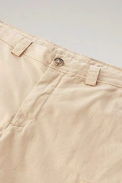 Woolrich Pantaloncini Cargo Tinti In Capo - Uomo - Beige 13 Woolrich Pantaloncini Cargo Tinti In Capo - Uomo - Beige -Offerta Economica Vestiario CFWOSH0039MRUT3343 4377 4