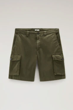 Woolrich Pantaloncini Cargo Tinti In Capo - Uomo - Verde 13 Woolrich Pantaloncini Cargo Tinti In Capo - Uomo - Verde -Offerta Economica Vestiario CFWOSH0039MRUT3343 614 3