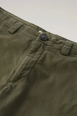 Woolrich Pantaloncini Cargo Tinti In Capo - Uomo - Verde 14 Woolrich Pantaloncini Cargo Tinti In Capo - Uomo - Verde -Offerta Economica Vestiario CFWOSH0039MRUT3343 614 4