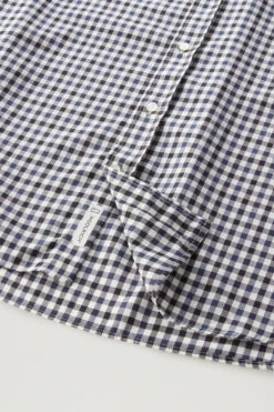 Woolrich Camicia A Quadri In Puro Fresco Lana Vergine Merino - Uomo - Blu -Offerta Economica Vestiario CFWOSI0084MRUT2999 3982 7