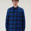 Woolrich Camicia Madras A Quadri In Flanella Leggera - Uomo - Blu 1 Woolrich Camicia Madras A Quadri In Flanella Leggera - Uomo - Blu -Offerta Economica Vestiario CFWOSI0089MRUT3180 31097