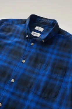 Woolrich Camicia Madras A Quadri In Flanella Leggera - Uomo - Blu 16 Woolrich Camicia Madras A Quadri In Flanella Leggera - Uomo - Blu -Offerta Economica Vestiario CFWOSI0089MRUT3180 31097 5